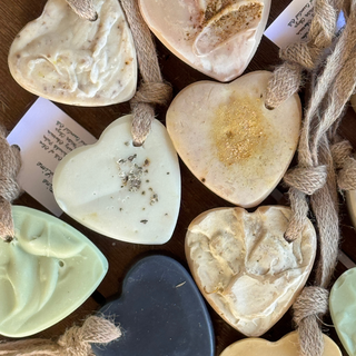 Heart Shaped Soap (on a Rope) Patchouli