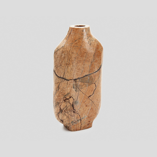 Celeste Vase, Oblong - Forest Brown