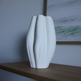 La Mer Vase Medium - Ivory