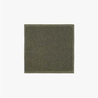 Tweed Olive Face Towel