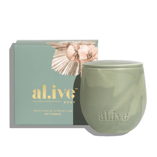 Alive - Blackcurrant & Caribbean Wood Soy Candle